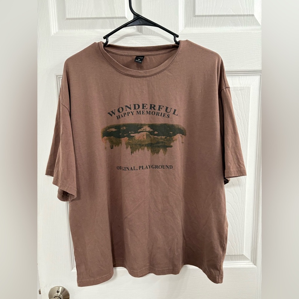 vintage graphic oversized tee